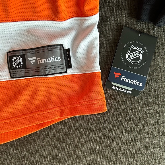 Fanatics Authentic Philadelphia Flyers Hockey NHL Breakaway Jersey Men’s Sz: M - Picture 3 of 5